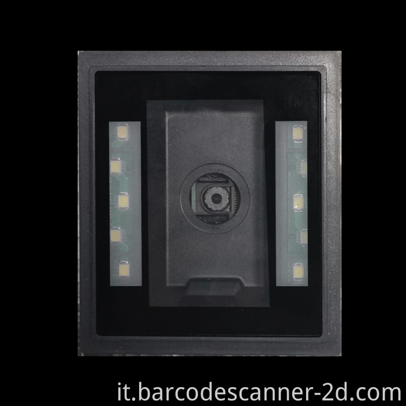 Embedded barcode scanner